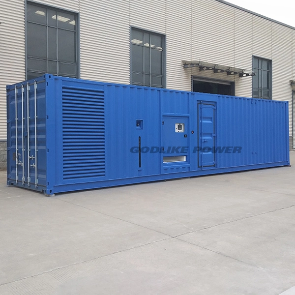 1000kVA Containerlized Silent Diesel Generator Powered by Cummins Engine 800kw