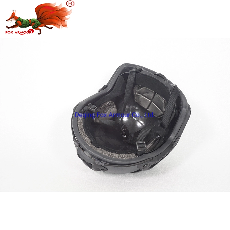 Tactical Ballistic Helmet with Frontal Shroud Fast Aramid Head Protector for Army