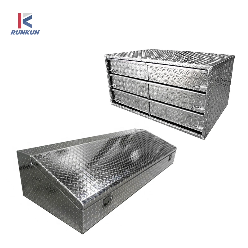 Waterproof, Moisture-Proof and Shockproof Long Service Life Can Be Used in a Variety of Occasions Aluminum Toolbox