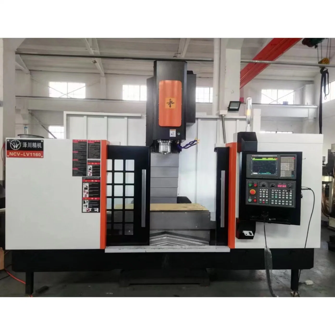 Zechuan Alta Precisão Ncv-LV1160 Máquina CNC Gantry Centro de Usinagem de Fresagem Horizontal e Vertical de Metais