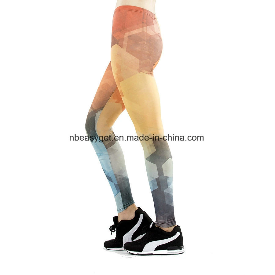 Full Length Yoga Workout Leggings Pants Gym Sportswear High Waist Slim Esg10635