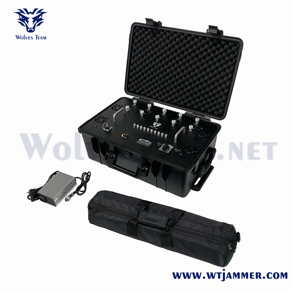 Portable 330W GSM Cell Phone Blocking Device to Jam Cell Phone Signals