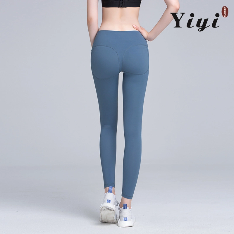 Women&prime; S Running Leggings Mesh Breathable Fitness Sport Yoga Pants Apparel