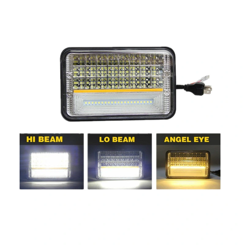 Car Accessories LED Work Light 45W 5inch Square LED Work Spotlight 12V LED Work Lamp for Car Vehicles