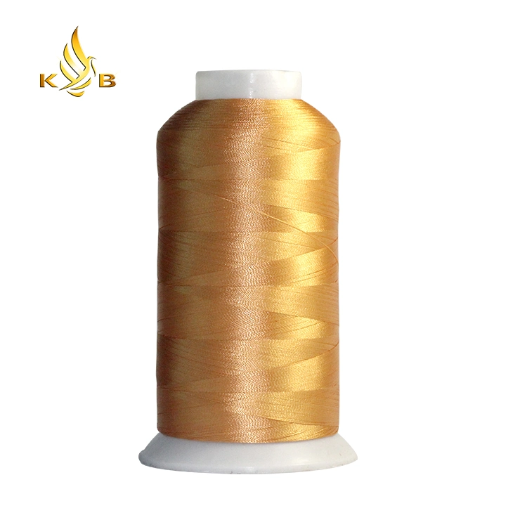 Kingeagle China Supplies Rainbow Color Rayon Embroidery Thread for Machine