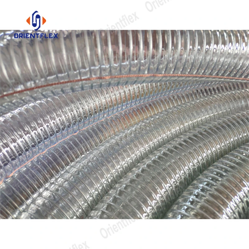 Food Grade PVC Steel Wire Reinforced Hose Pipe