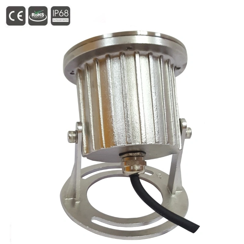 3X3w 316ss R/G/B/W/Y/RGB LED Underwater Projector Lamp