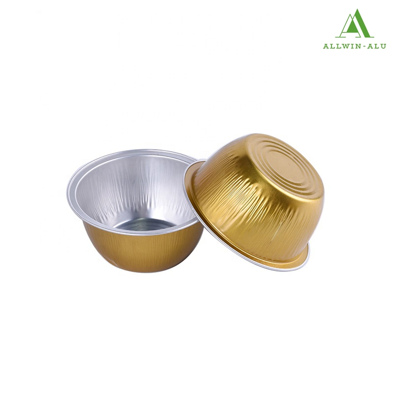 Containers, Disposable Plate Allwin-RC85 Allwin with Lid Baking Aluminum Foil Cup