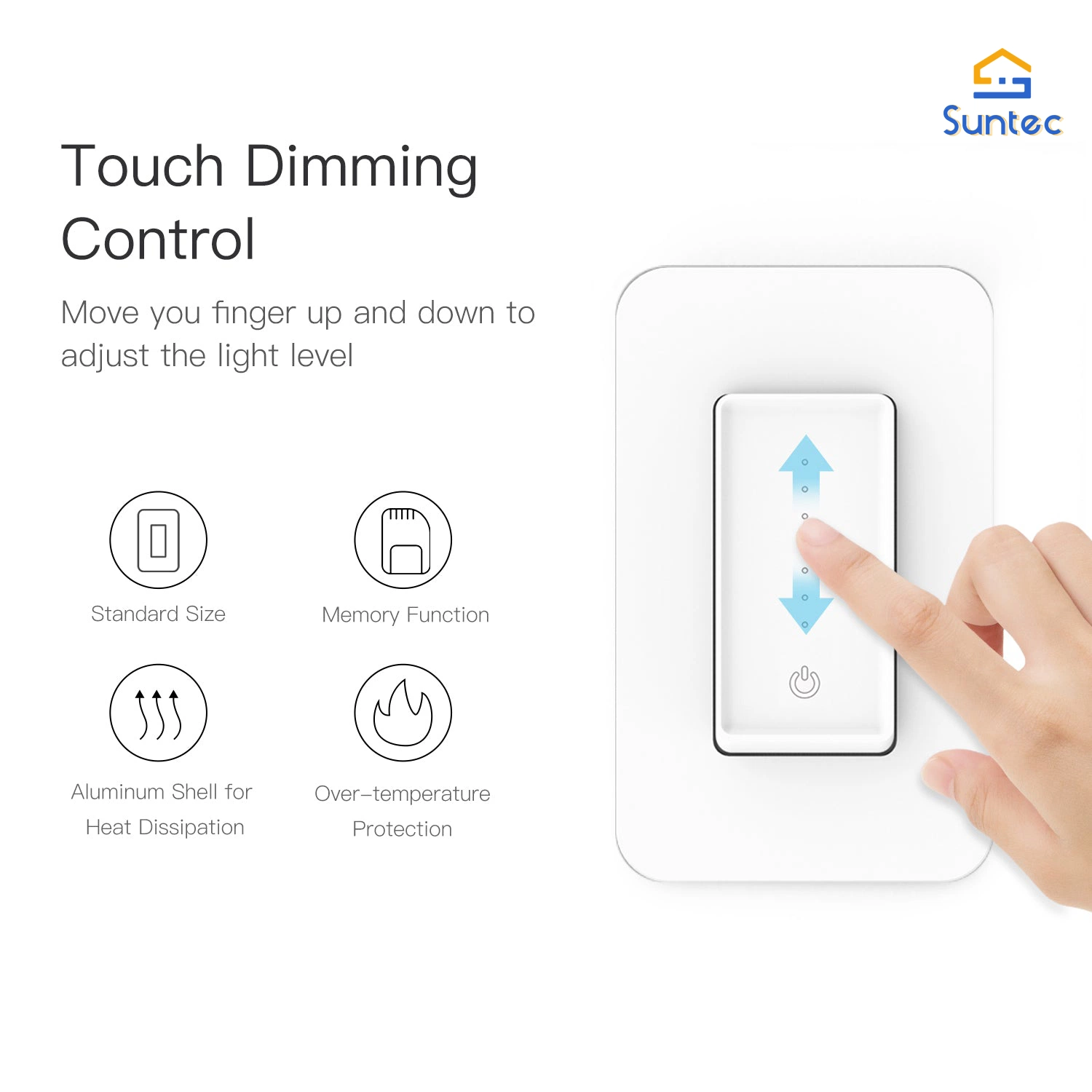 Tact Switch Wireless Bluetooth Light Switch