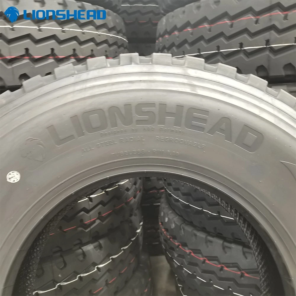 8.25r16lt 315/80r22.5 neumático radial para camiones y autobuses (LA301) Semi-camión Neumático