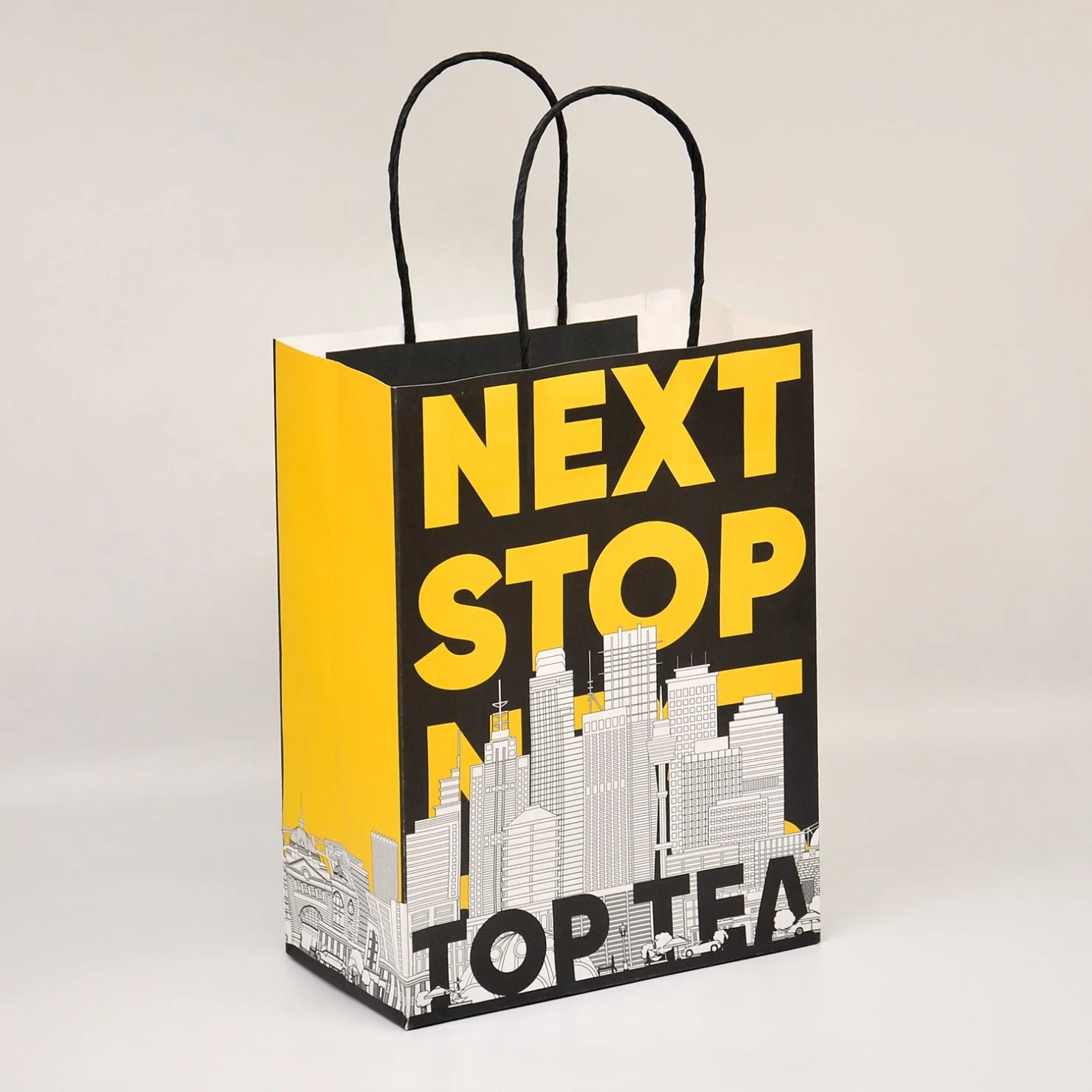 Milk Tea Paper Bag Take Away Bag Carrier