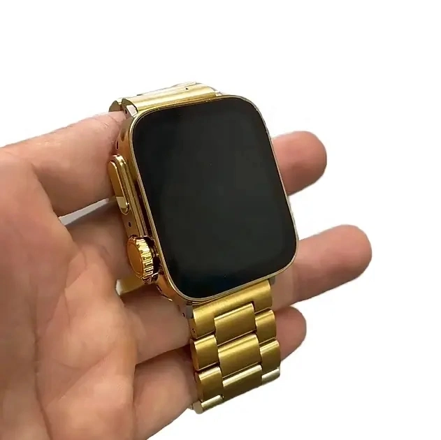 G9 Ultra PRO Smartwatches 24K Gold New Model 3 Watch Bands Sport Waterproof Bluetooth Call Best Smart Watch