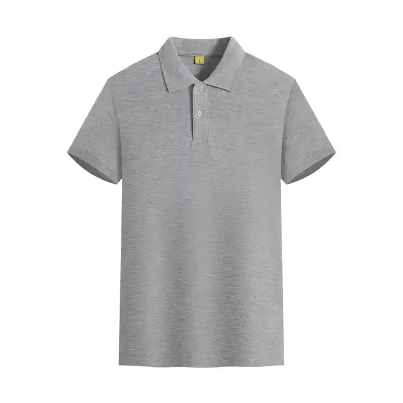 Специальная вышивка Мягкий летний комфорт унисекс 100% хлопок WorkWear Uniform Рубашка-поло для гольфа с коротким рукавом