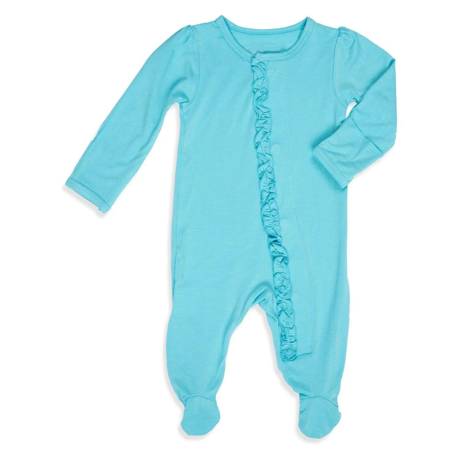 Custom Made Easy-Close Modal Coverall Jumpsuit Footie Baby Sleepwear Baby Wear