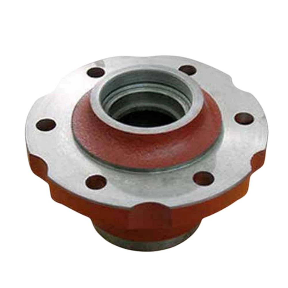 Hot Die Forging Alloy Steel Farm Machinery Spare Parts Rear Axle Wheel Hub