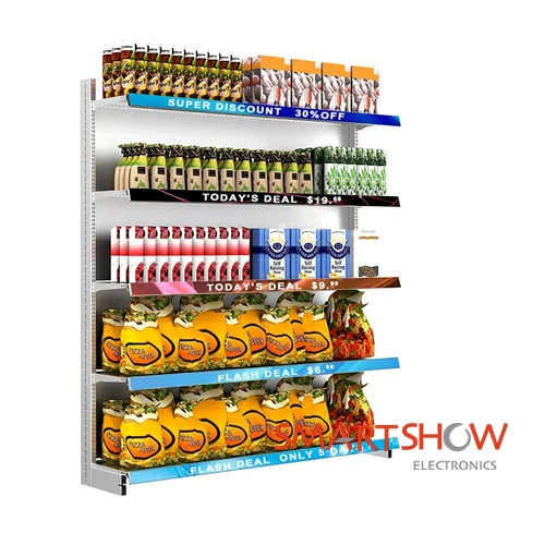 Pantalla Shelf-Edge Supermercados Tienda pantalla LED Pantalla LED Precio ultrafino pequeña pantalla LED pantalla de publicidad Gob Precio módulo LED de instrumentos