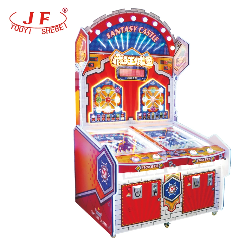 Coin Operated Fantasy Castle Redemption Tickets Pachinko Acrade Game Machine