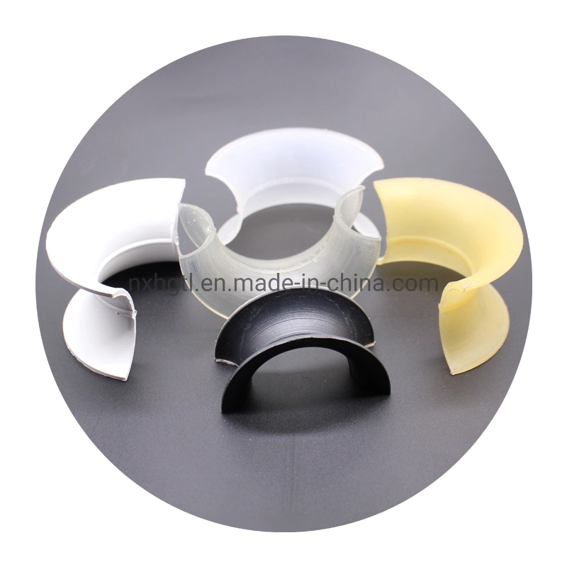 PP PE CPVC PVDF Rpp Regeneration Towers Plastic Intalox Saddle Ring