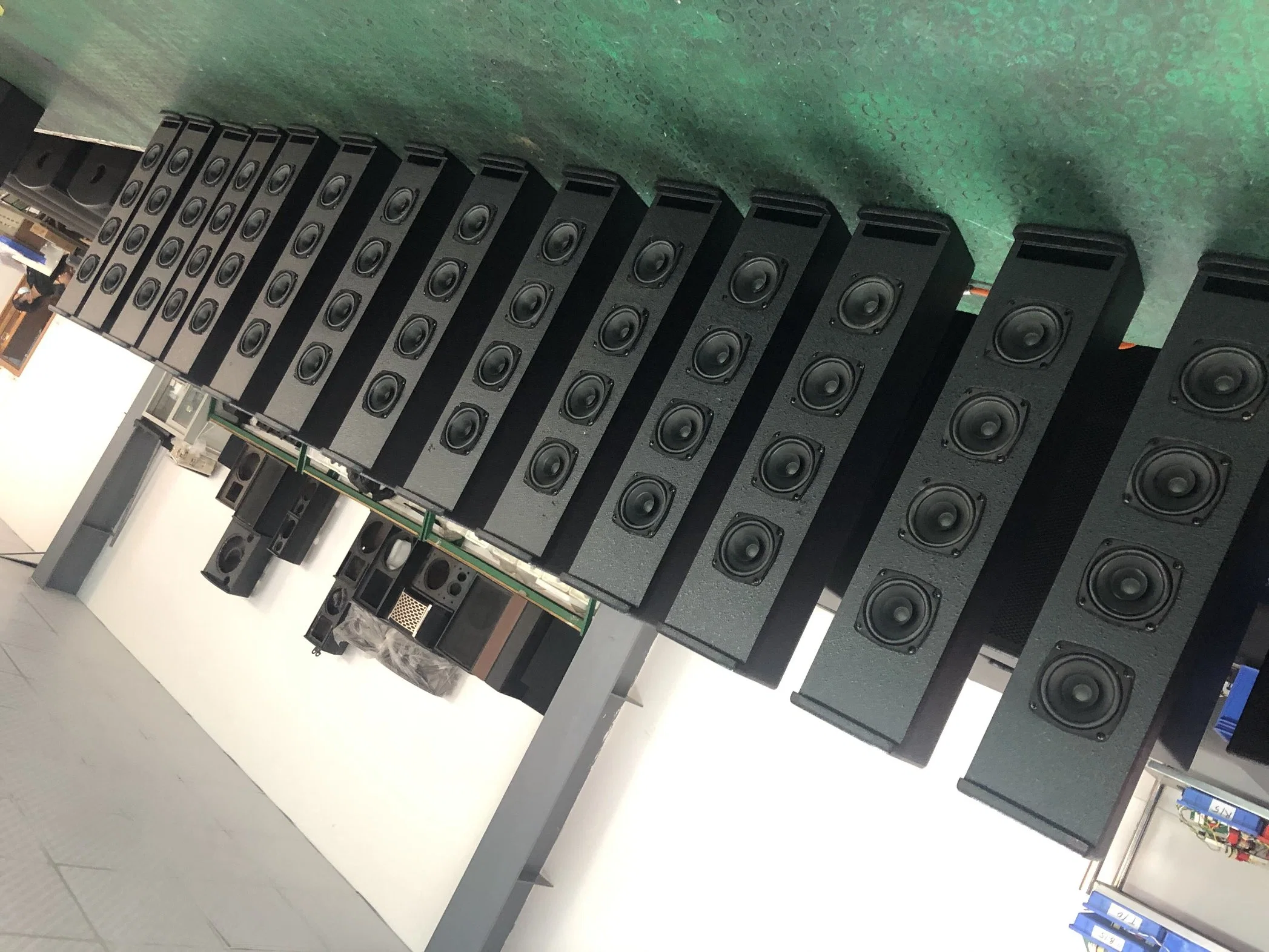 T. I PRO Audio New Model Column Sound System 6.5 Inch Tops 12 Inch Bass Full Range Speakers Set