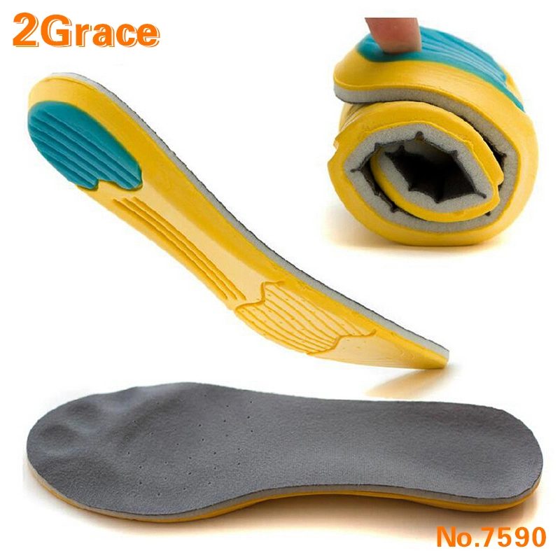 Sport Insert Shoe Gel Orthotic Insole Support Heel Cushion Running Increase Pad, Pace, Jump