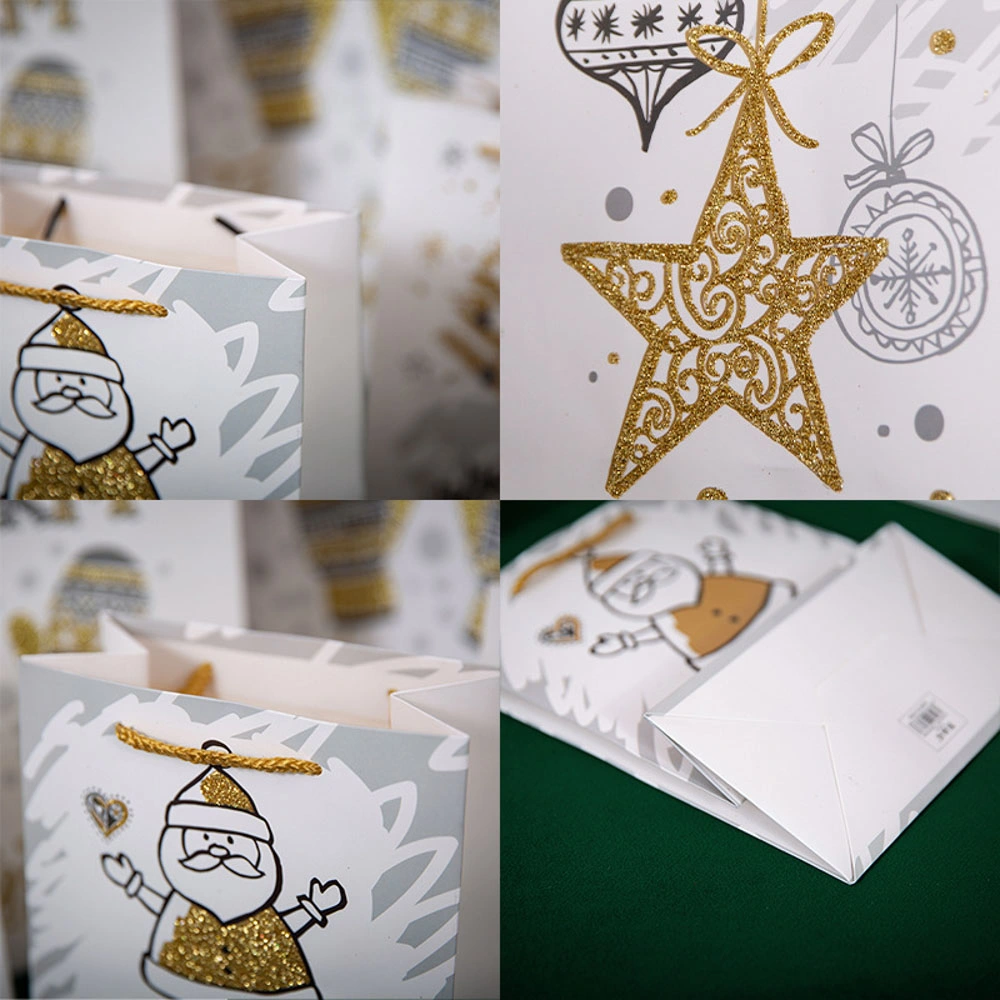 Nuevo diseño de caja de regalo con papel pintado a mano el hogar y decoración de fiesta