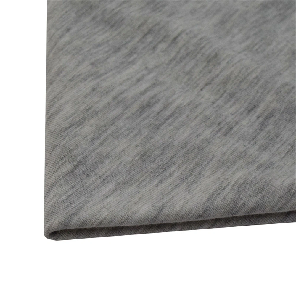 Fashion Soft Elastic Cold Cotton Rayon Grey Fabric