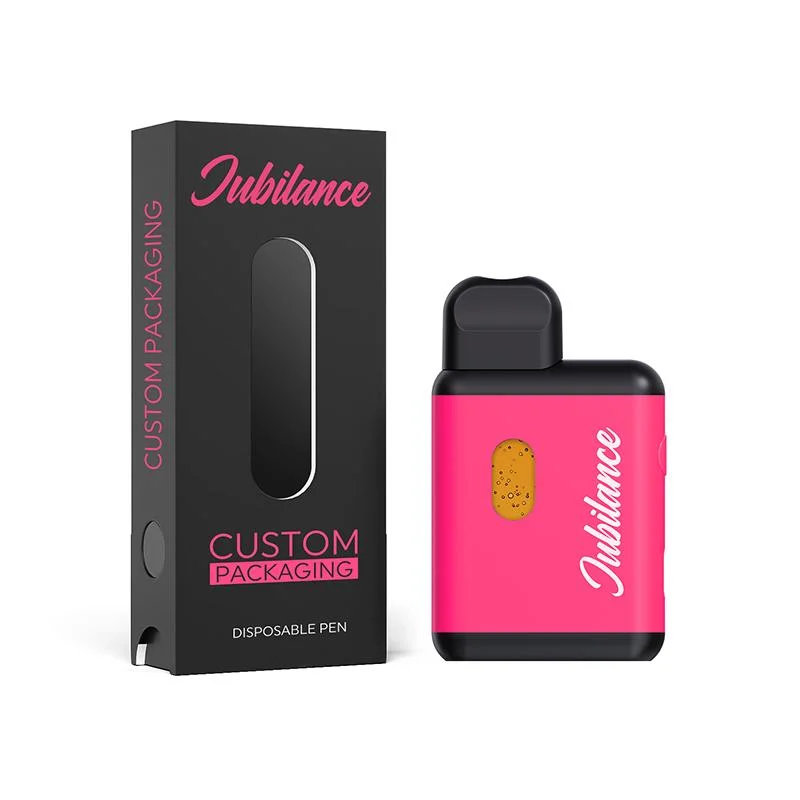 Recargable Jubilance 5ml Logotipo personalizado de impresión de la Seda vaporizador desechables Pen