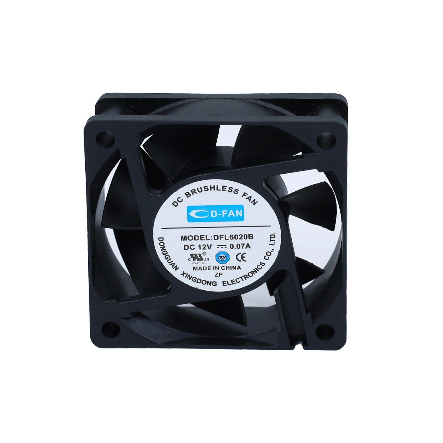 Alta velocidad de 6020 4000r 12V 24V de coche de la CPU Ventilador Axial de DC de 60mm