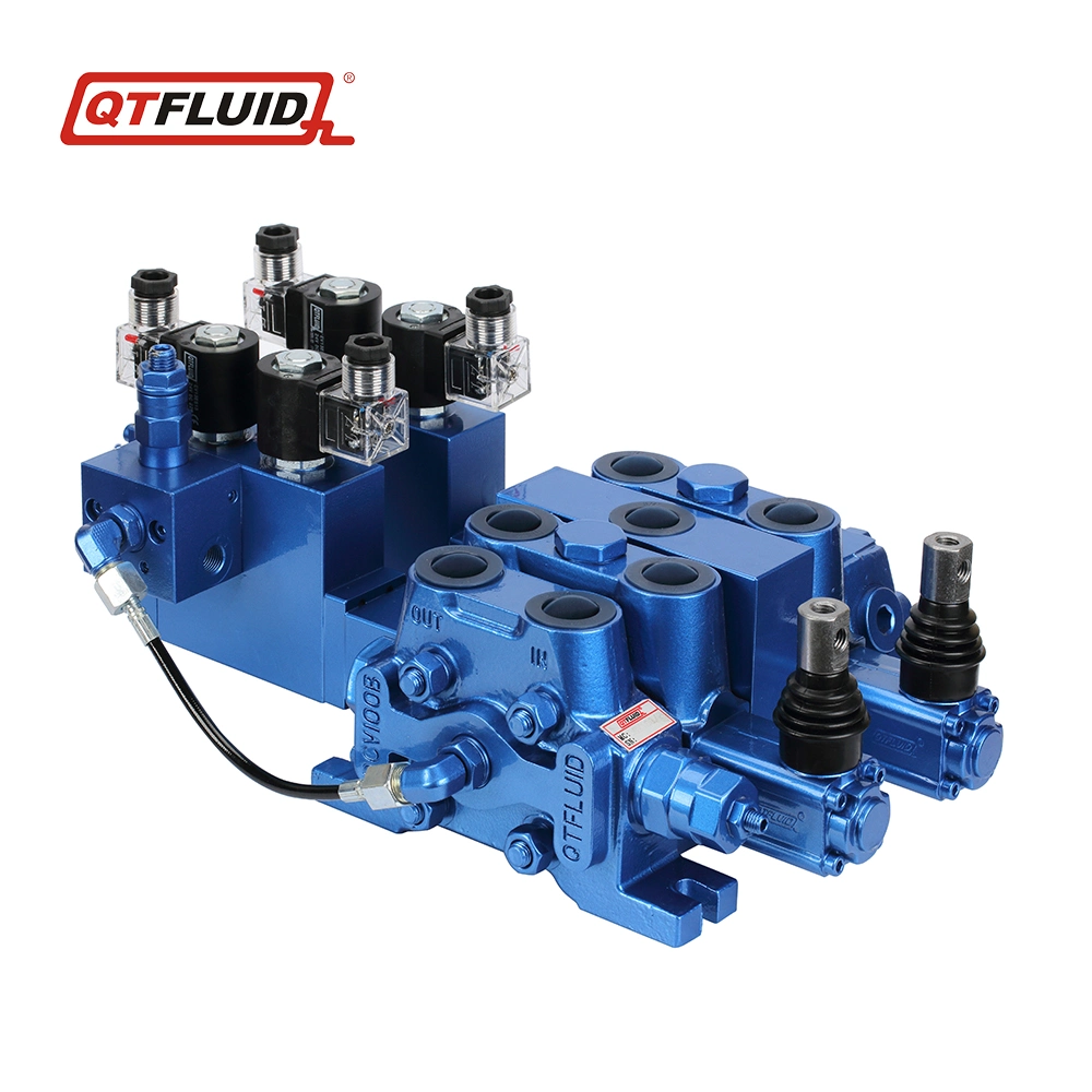 12V Directional Control Valve Electric Operated hydraulic Control Valve Proportional Hydraulic Valve Electric