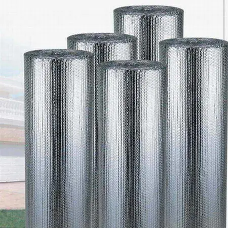 MPET Film Air Bubble Fire-Resistant Coating Aluminium Bubble Foil Heat Insulation Material