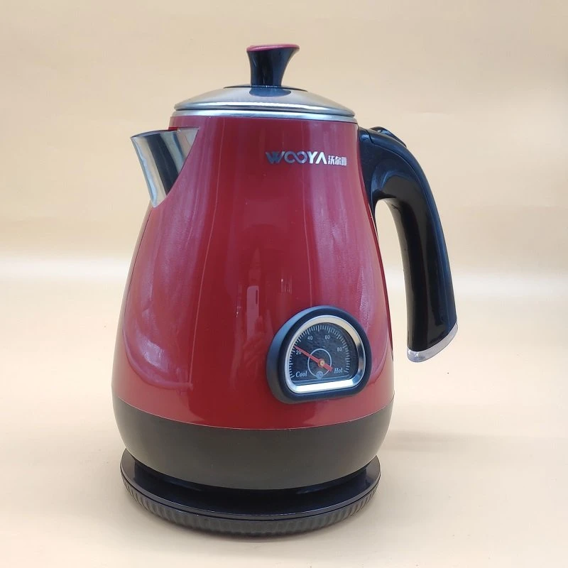 Electrical Kettle with Thermometer to Display Water Temperature to Brew Hot Tea and Coffee