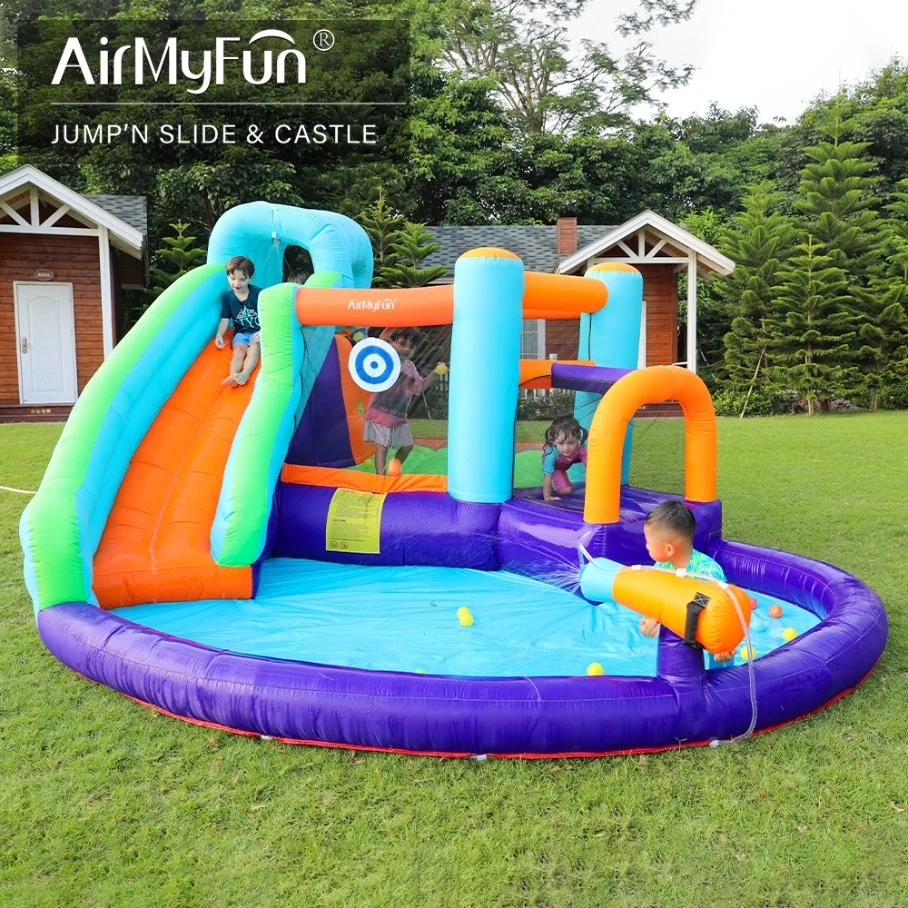 Castillo Inflable saltando para Niños Jardín Infantil