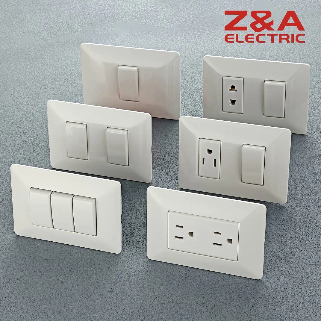 China Luz preço de fábrica Home PC Eléctrico Material interruptores na parede