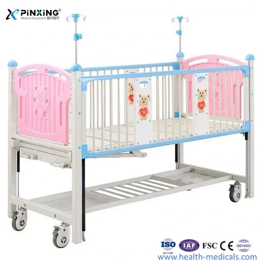 Professional Multi-Function 2 Crank Child Pediatric Bed CE Certified with Casters