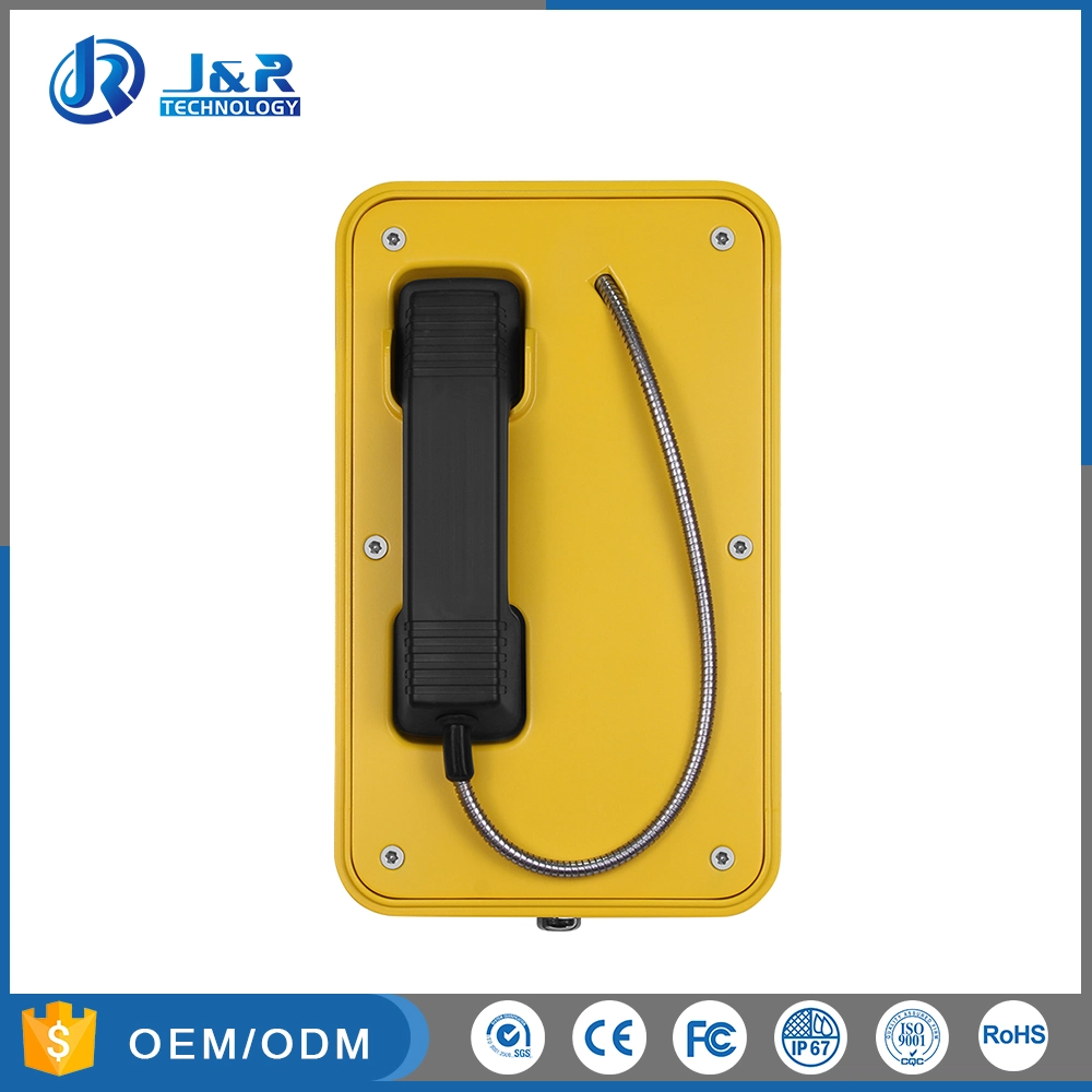 Hotline Tunnel Telephone, IP67 Weather-Resistant Telephone, Underground Metro Telephone