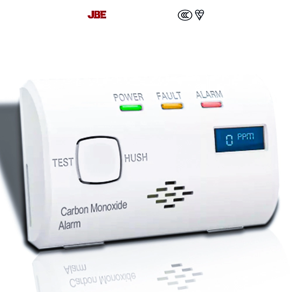 Fotoeléctrico inalámbrico 10 años de batería de alarma de humo interconectada