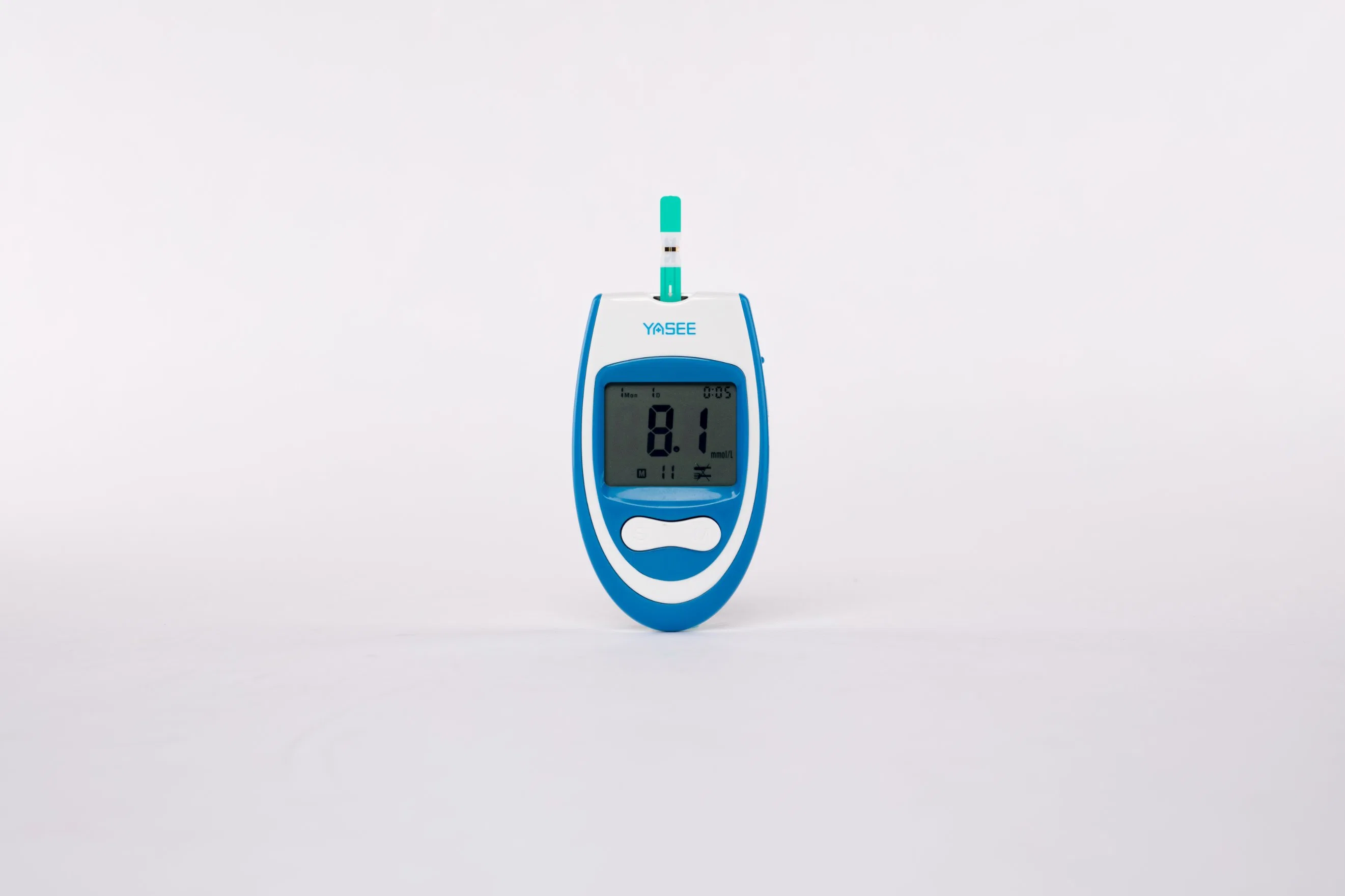 Electronic Blood Glucose Meter Glucometer for Home Diabetes Test Strips