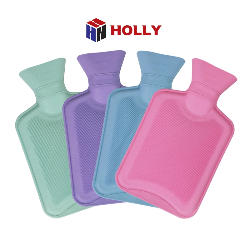 High Quality BS Standard Mini 1000ml Rubber Hot Water Bag Baby Cute Manufacturer