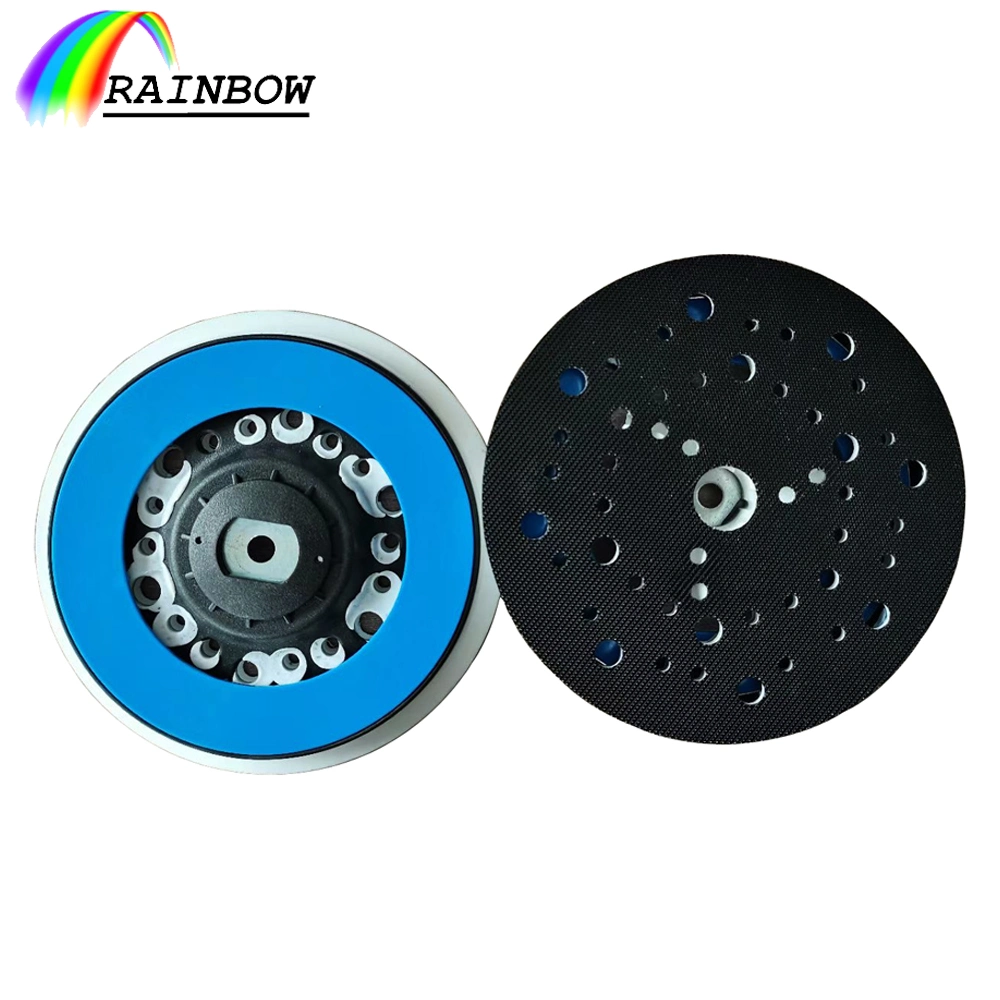 Hot Selling Exterior Auto Accessories 1/2/3/4/7/6/5 Inches M10 M14 Thread Hook Loop Sandpaper Polishing Sanding Disc Backing Backed Plate Pad