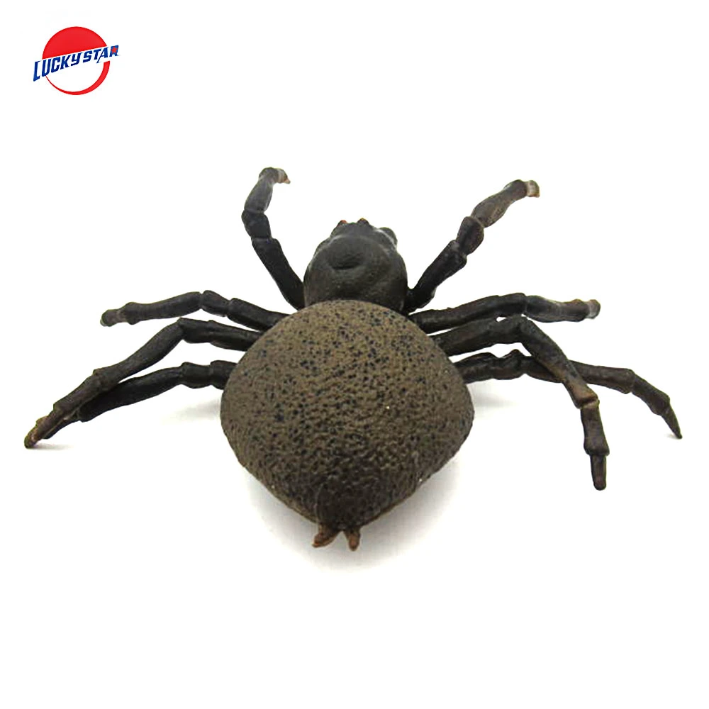 High quality/High cost performance  Kids Playing Toy Climbing Spider Black Animal Toy