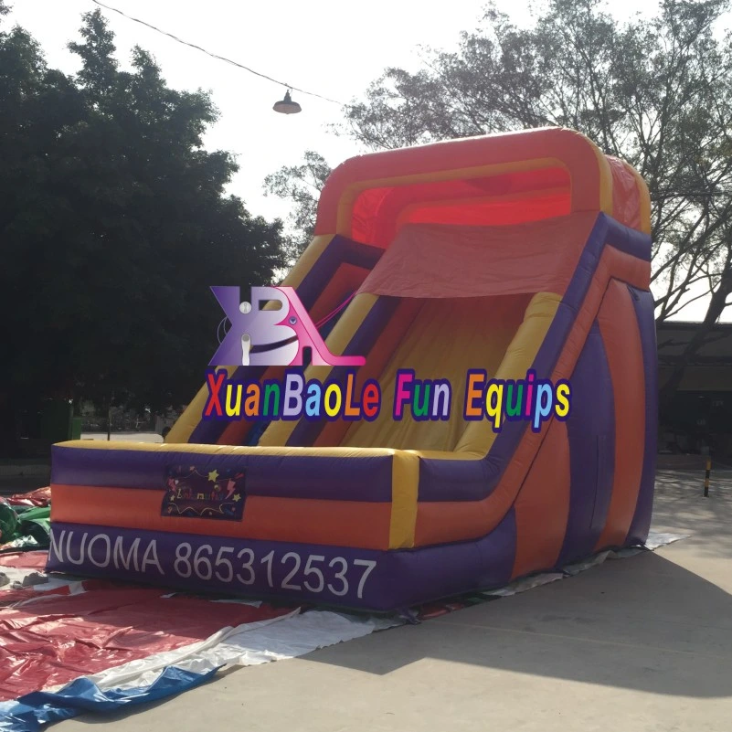 Customized Color Kids Inflatable Dry Slide with Inflatable Jumping Trampoline