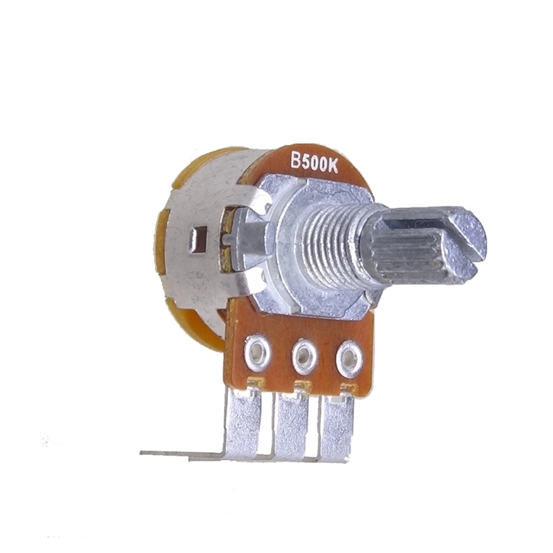 Fournisseur usine 16mm 10k potentiomètre double avec interrupteur pour voiture Amplificateur DVD