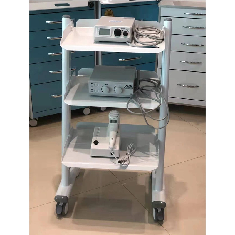 LK-A310 Cheap Medical Hospital Dental Clinic Cabinet Trolley Cart with Socket Wheels Price