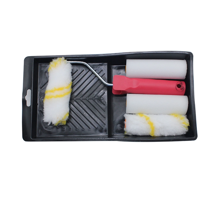 Diffirent Professional Wall Sponge Paint Roller Brush Set Tray Cover Hand Tool