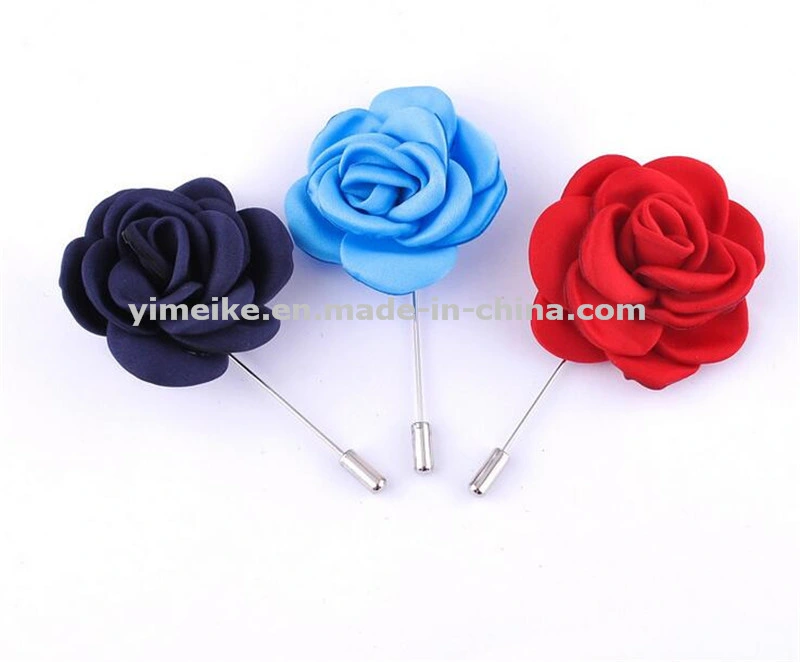 Fashion Unisex Accessories Artificial Fabric Flower Brooch Wedding Corsage Wholesale/Supplier