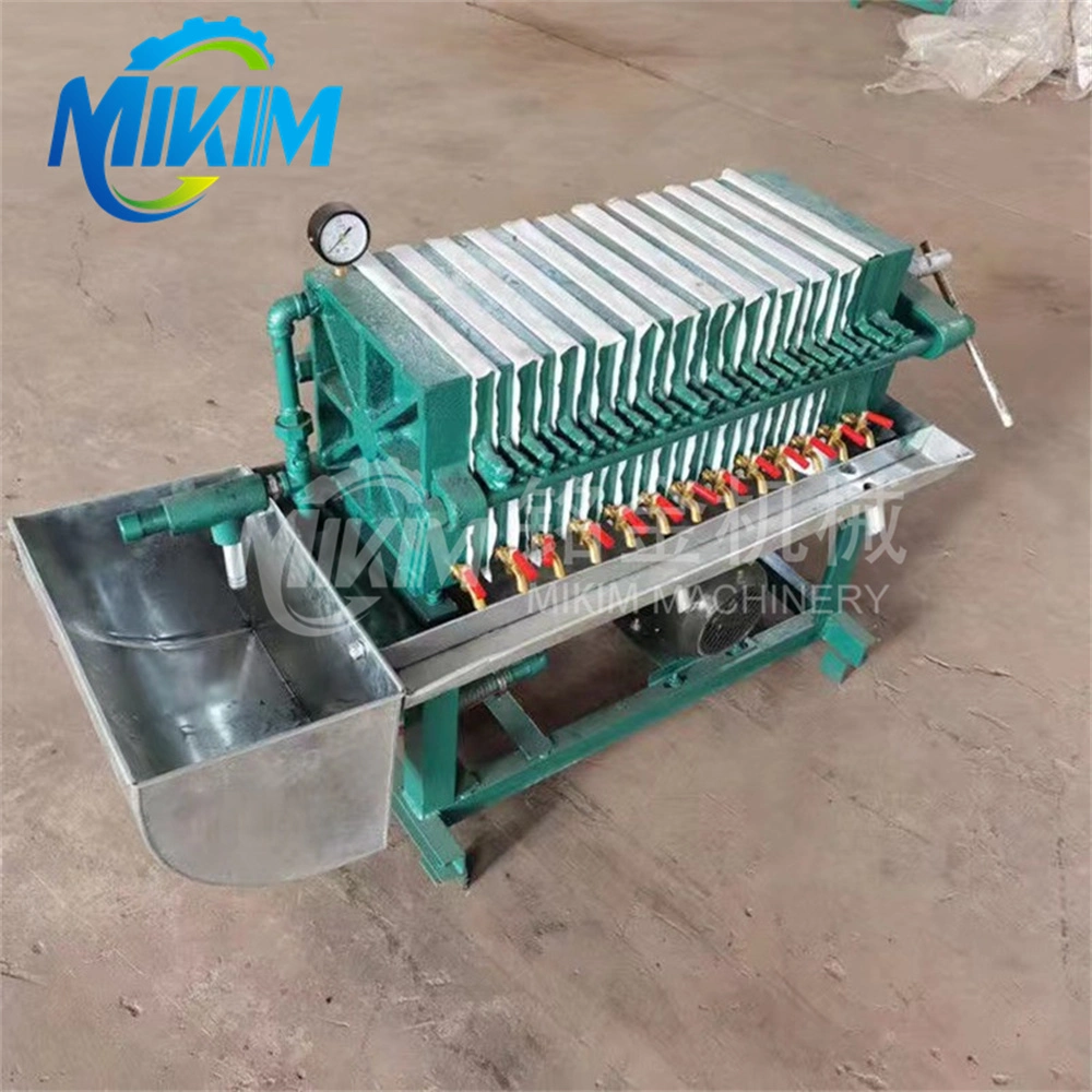 Engine Oil Filter Stainless Steel Oil Purifier Plate and Frame Filter Press Equipment Sunflower Soybean Peanuts Oil Making Production Line