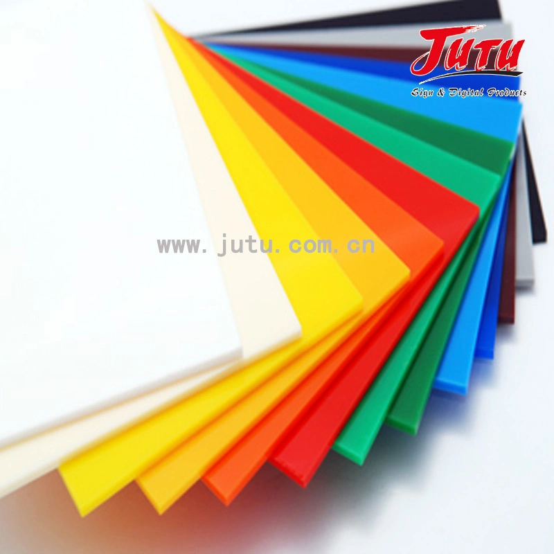 Jutu 30~40 MPa 1.22*2.44m Acrylic Sheet PMMA Sheet Transparent Acrylic Sheet