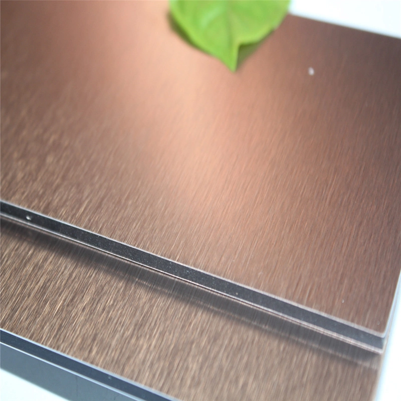 Competitive Price Brush Anodized Aluminum Composite Material (ACM) with SGS