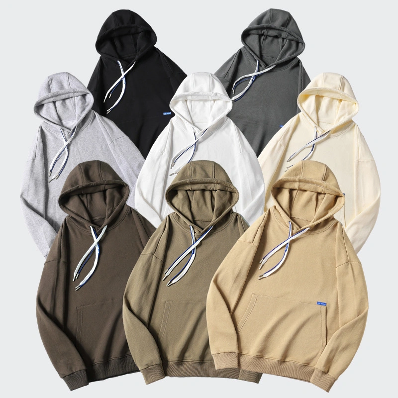 Wholesale Men Woman Hoodies Sweatshirts Fashion Solid Color Hooded Hip Hop Hoodies Mens Hoodie Gym Wear