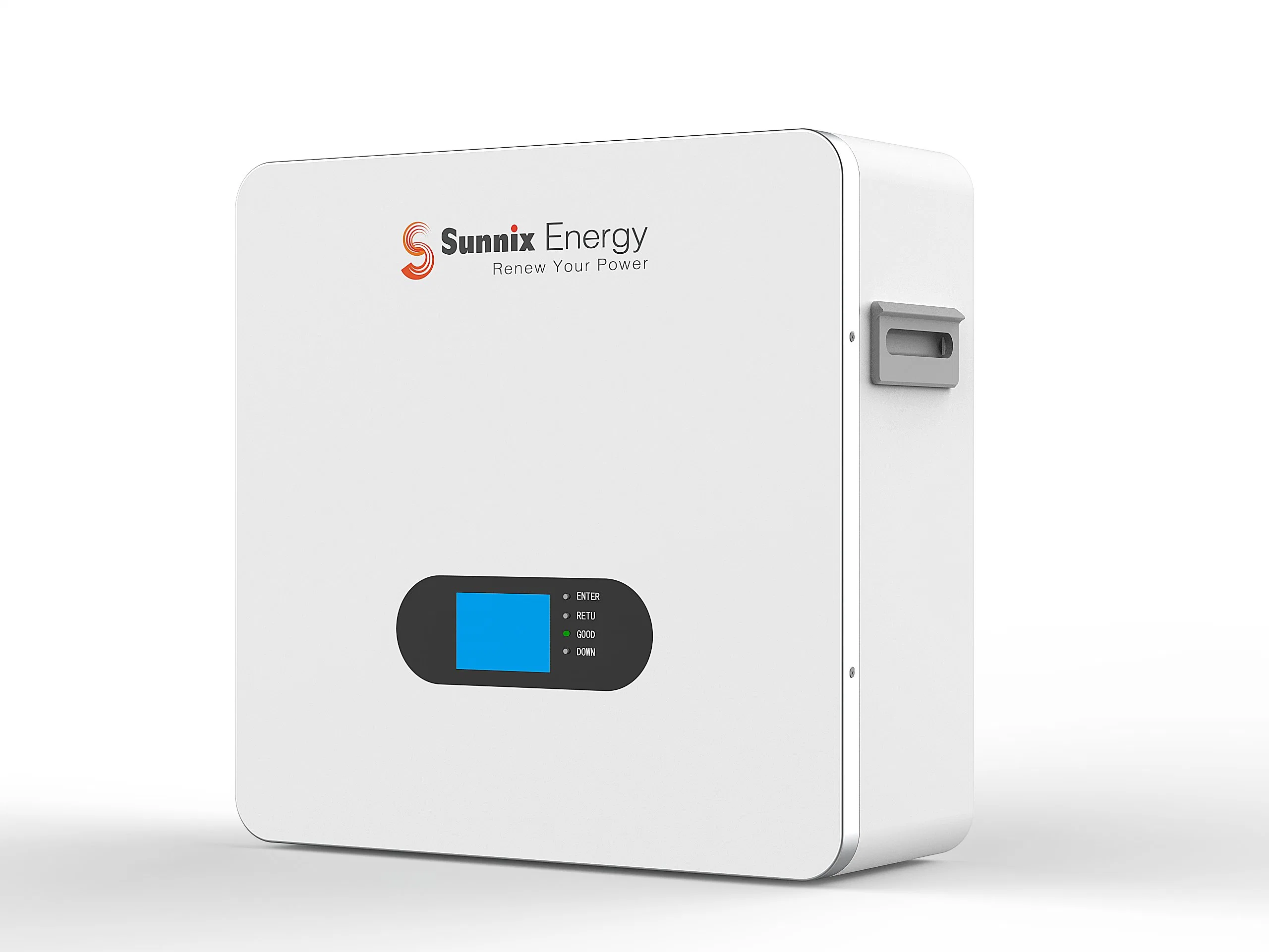 Energía batería montada en pared Baja tensión 48V 6000 veces ciclo La vida